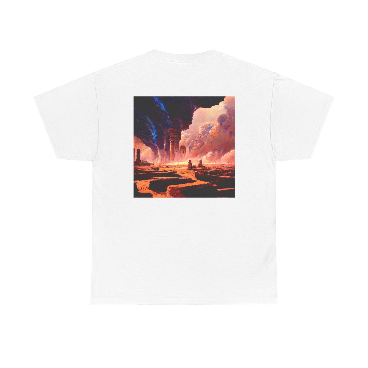 Cotton Tee - Explore the Universe with Our Cosmic Wellness Tees