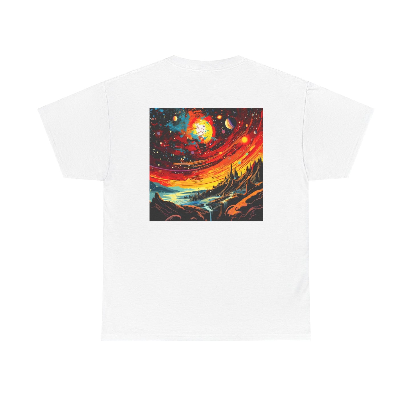 Galactic Sun Tee - Cosmic Comfort Tees - Inspired by Stardust, Suns & Wellness