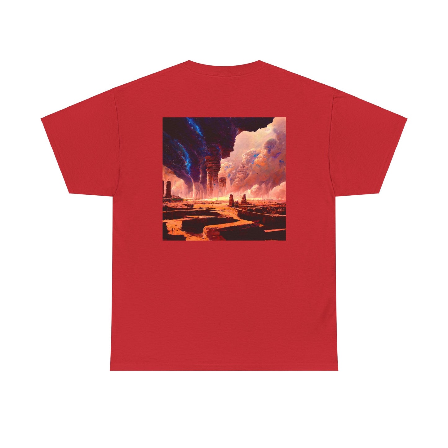 Cotton Tee - Explore the Universe with Our Cosmic Wellness Tees