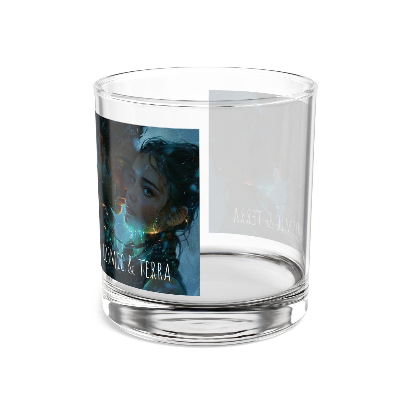 Cosmic Rocks Glass, Personalized Drinkware, Perfect Gift for Sci-Fi Lovers, Home Bar Decor, Evening Entertainment