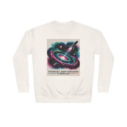 Cosmic Adventure Sweatshirt - Stardust & Nebulas Design
