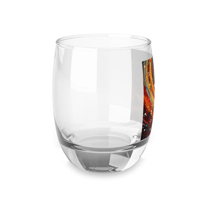 Cosmic Whiskey Glass - Unique Starry Design, Ideal for Gifts, Home Bar, Space Lovers, Astronomy Decor, Sci-Fi Party