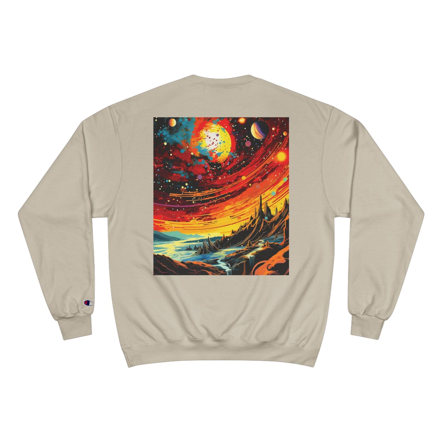Cosmic Adventure Sweatshirt - Stardust & Nebulas Design