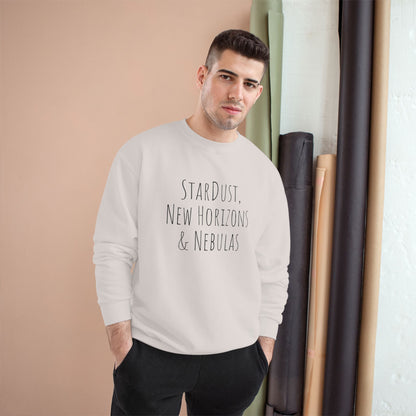 Cosmic Adventure Sweatshirt - Stardust & Nebulas Design