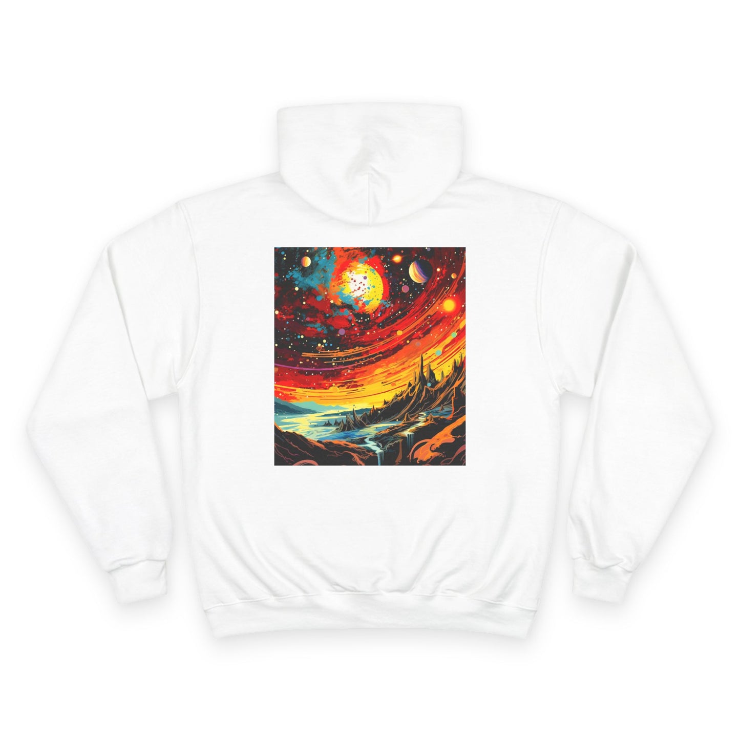 Galactic Adventure Champion Hoodie - Stardust, New Horizons & Nebulas Graphic