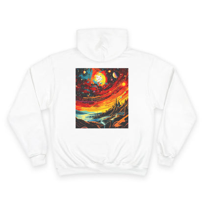 Galactic Adventure Champion Hoodie - Stardust, New Horizons & Nebulas Graphic