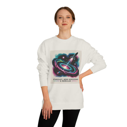 Cosmic Nebula Sweatshirt — Stardust, New Horizons & Nebulas Graphic Crewneck