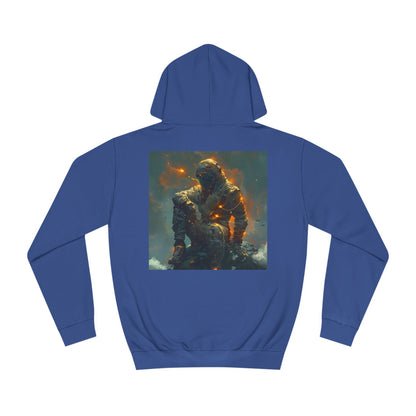 College Hoodie - The Strength Within - Stardust, Event Horizons & Nebulas - Inspired To Reach Within and Find Strength