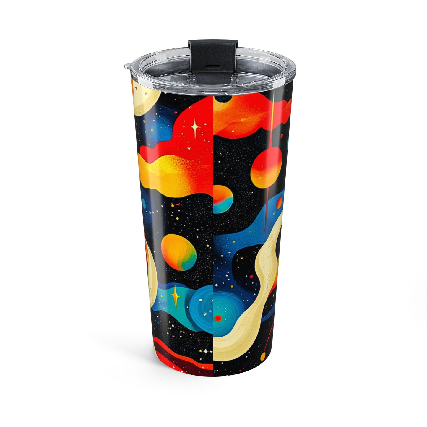 Cosmic Art 20oz Tumbler - Vibrant Galaxy Design for Coffee Lovers