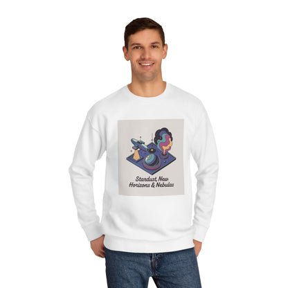 Cosmic Adventure Sweatshirt - Stardust, New Horizons & Nebula Design