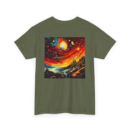 Galactic Sun Tee - Cosmic Comfort Tees - Inspired by Stardust, Suns & Wellness