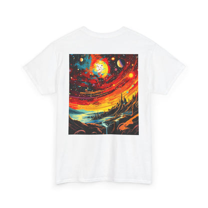 Cosmic Adventure Tee with Stellar Design