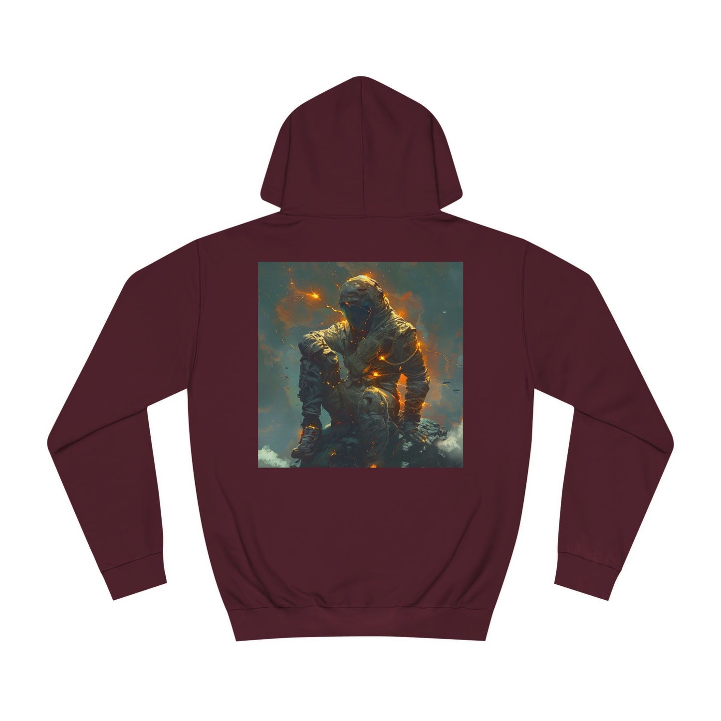 College Hoodie - The Strength Within - Stardust, Event Horizons & Nebulas - Inspired To Reach Within and Find Strength