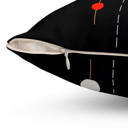 Modern Geometric Accent Pillow