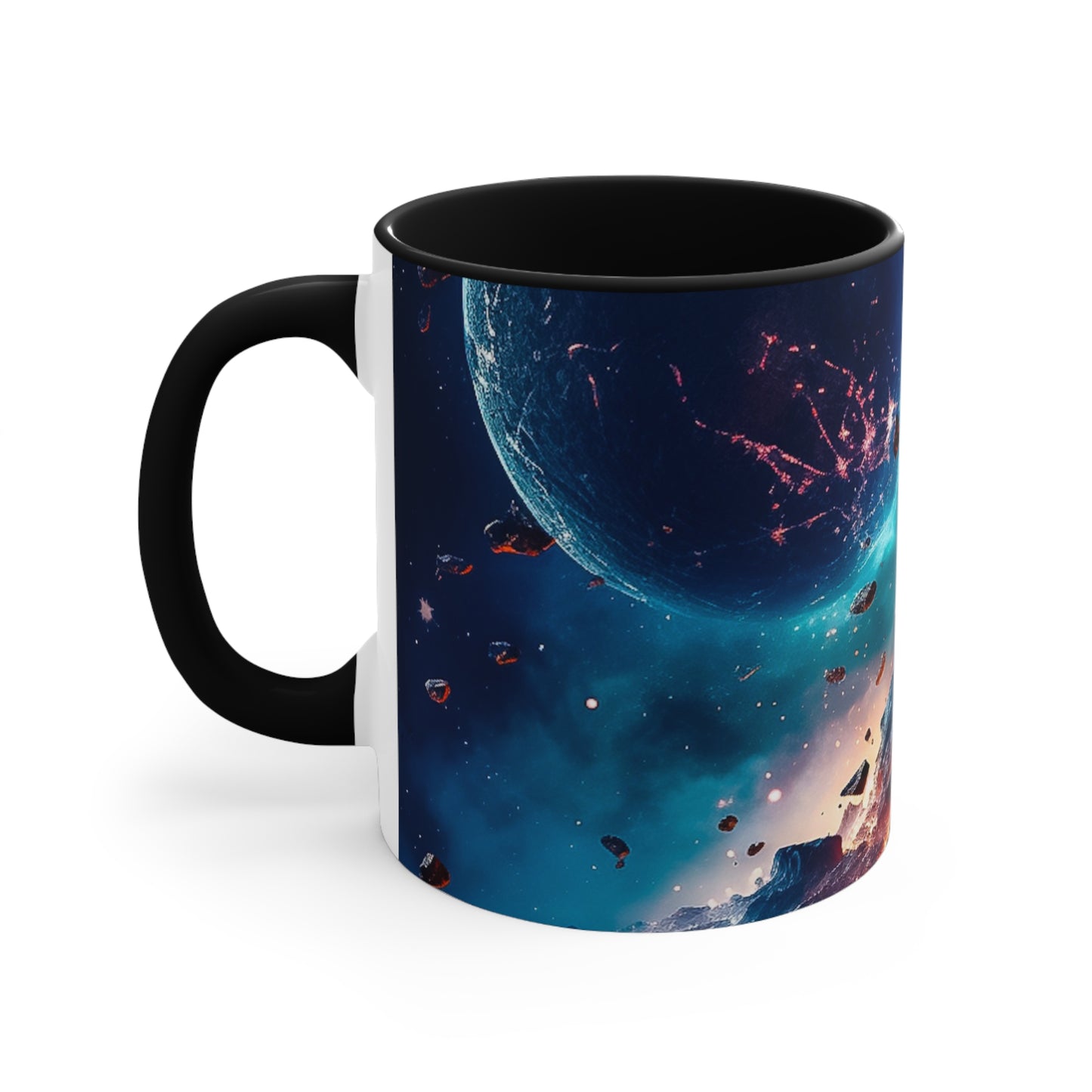 Colorful Accent Mugs, 11oz