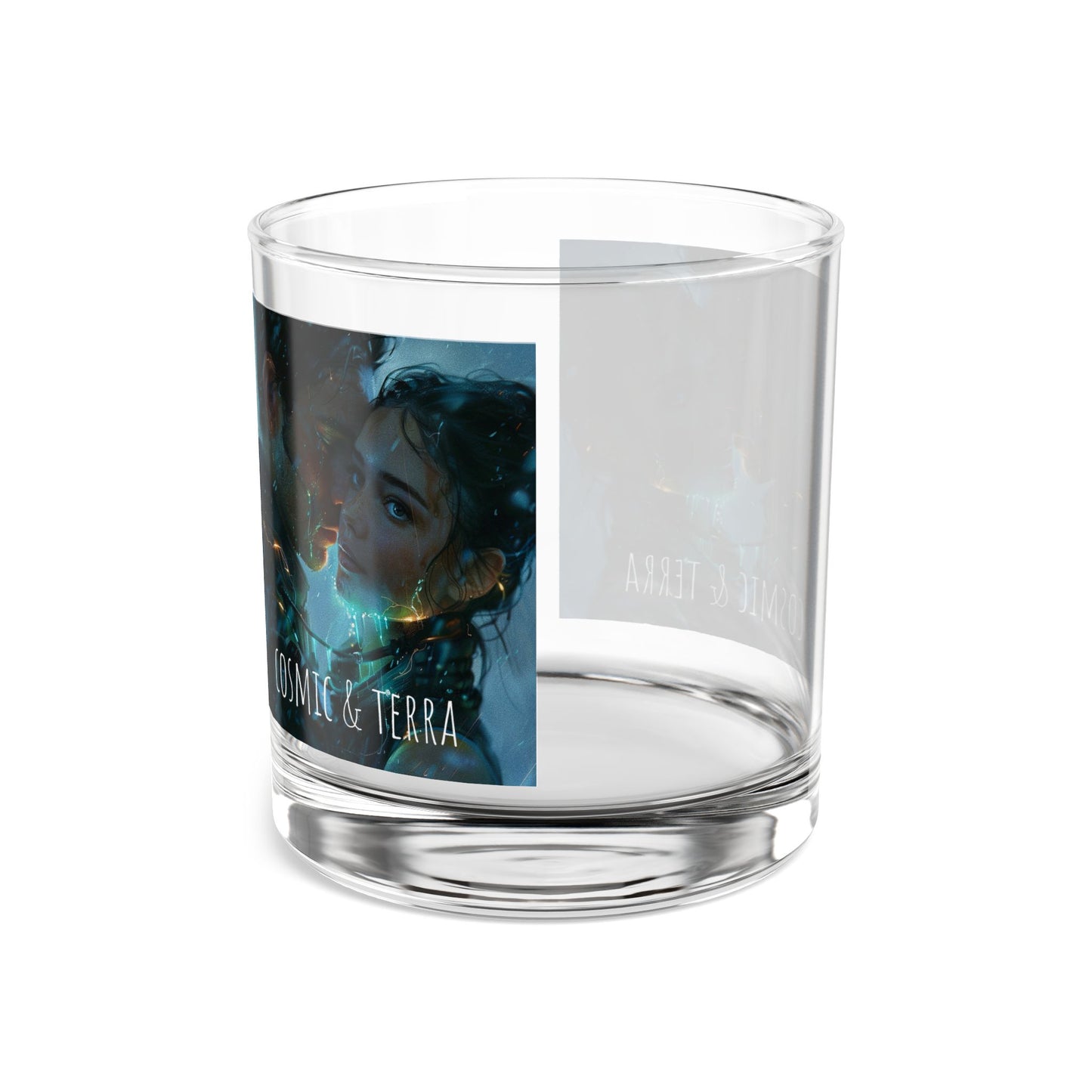 Cosmic Rocks Glass, Personalized Drinkware, Perfect Gift for Sci-Fi Lovers, Home Bar Decor, Evening Entertainment