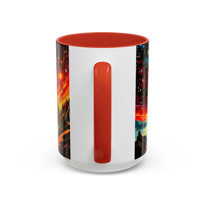 Cosmic Adventure Coffee Mug, Space-Themed Cup for Galaxy Lovers, Gift for Astronomers, Celestial Art Decor, Unique Birthday Present