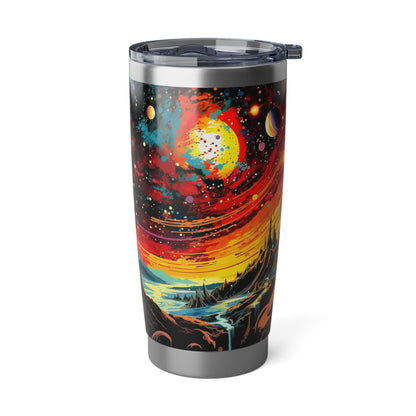Cosmic Landscape Tumbler — 20oz Insulated Travel Cup