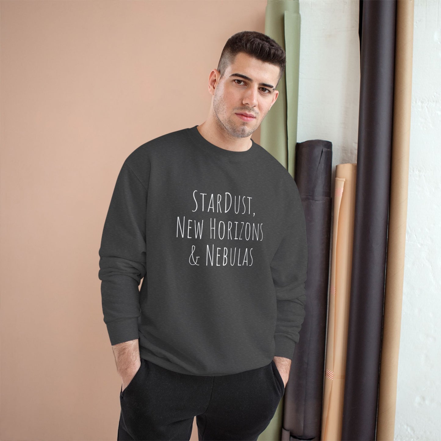Cosmic Adventure Sweatshirt - Stardust & Nebulas Design