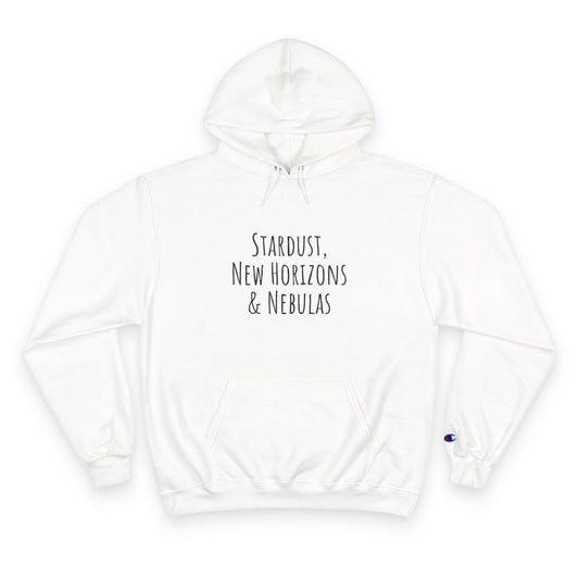 Galactic Adventure Champion Hoodie - Stardust, New Horizons & Nebulas Graphic