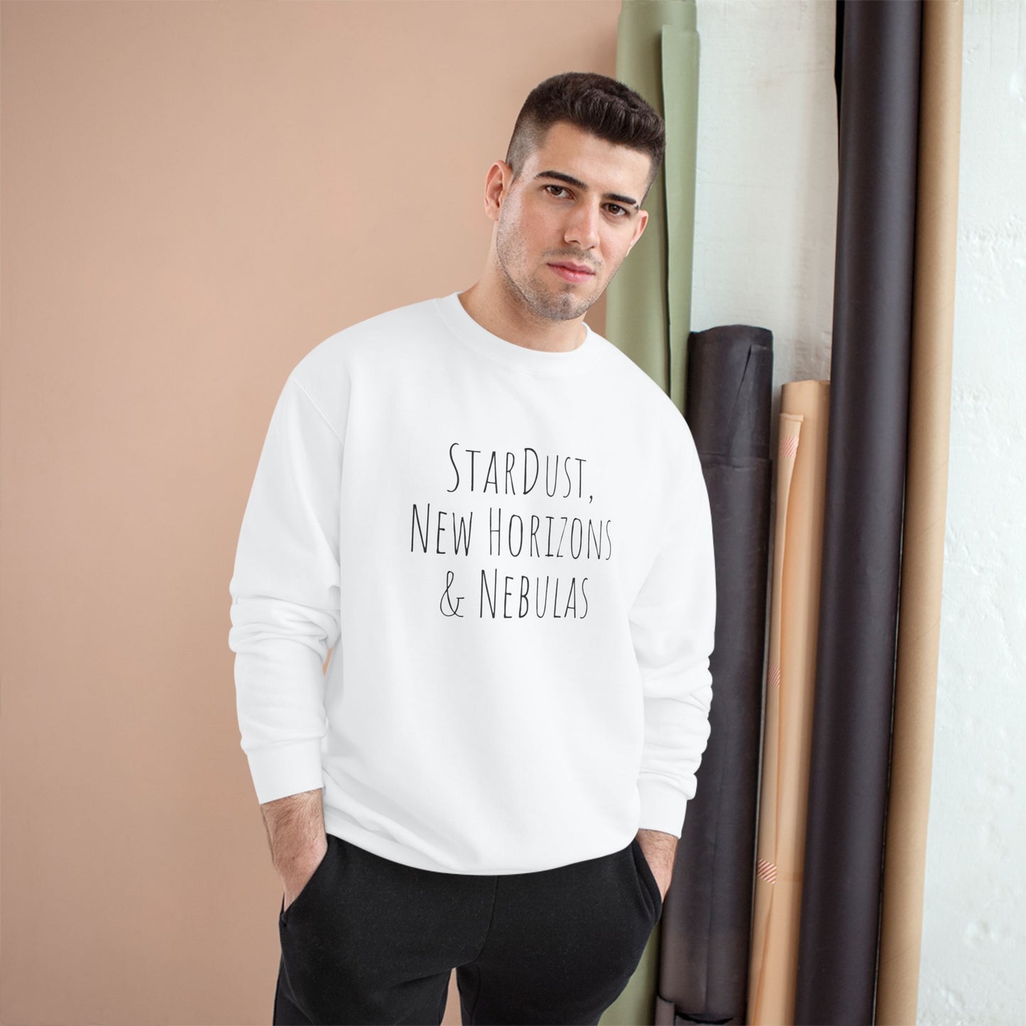 Cosmic Adventure Sweatshirt - Stardust & Nebulas Design