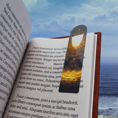 Sunlit Serenity Bookmark - Inspiring Reading Accessory