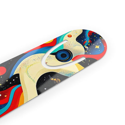 Cosmic Art Bookmark - Vibrant Universe Design, Reading Gift, Space Decor, Book Lover Present, Library Accessory