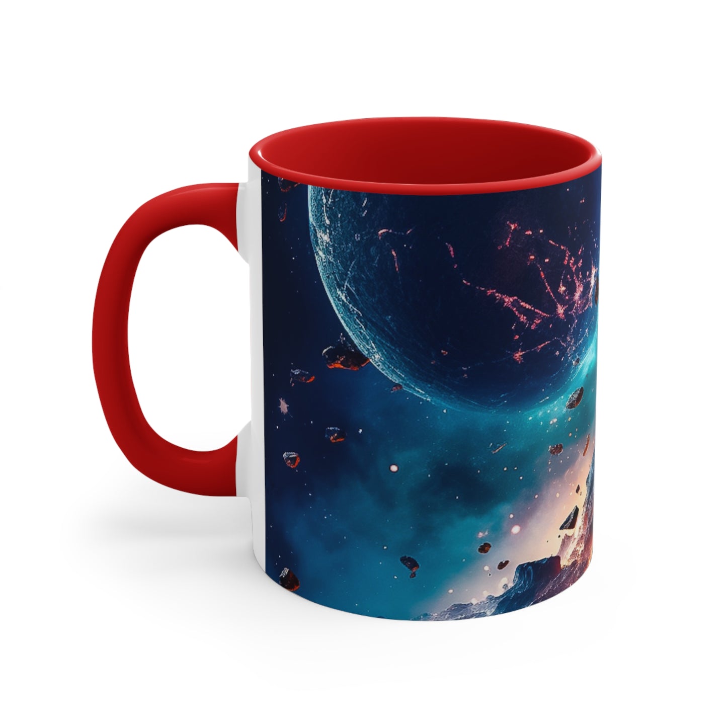 Colorful Accent Mugs, 11oz