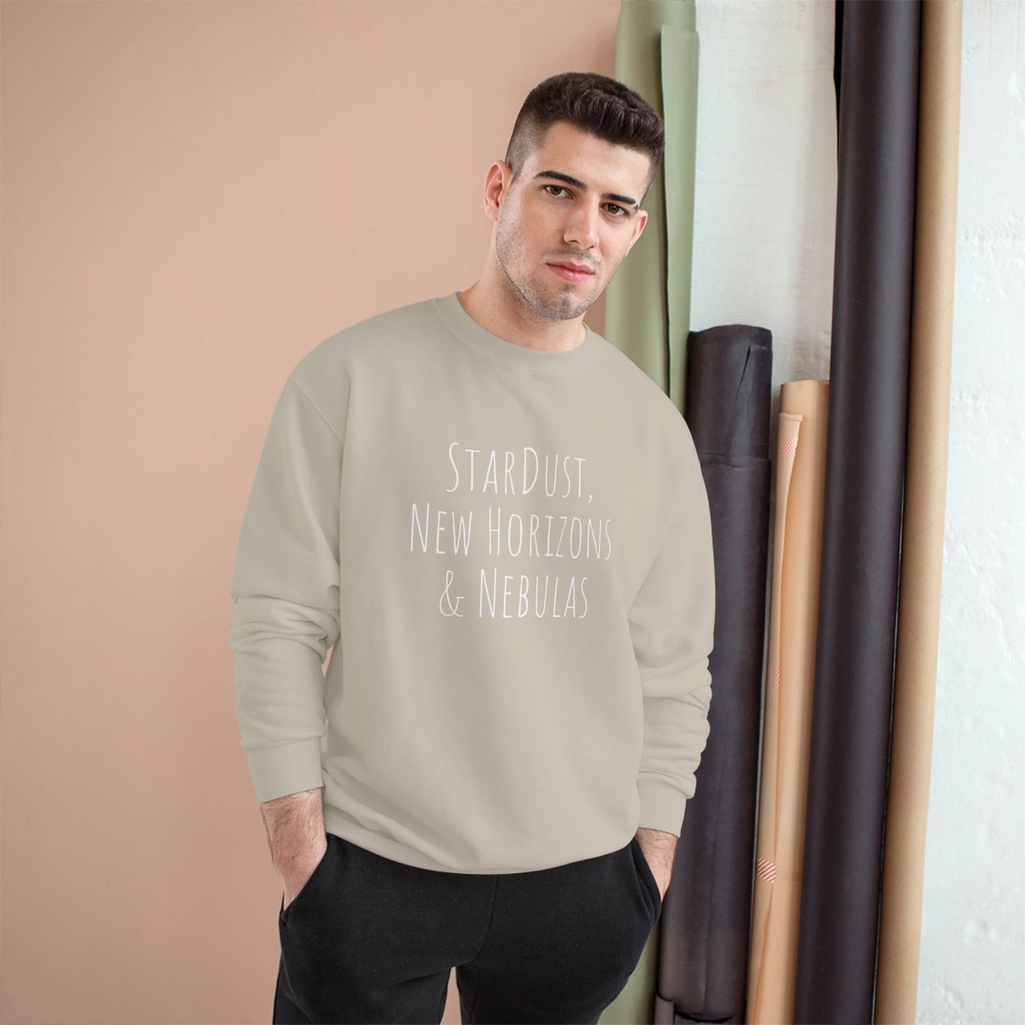 Cosmic Adventure Sweatshirt - Stardust & Nebulas Design