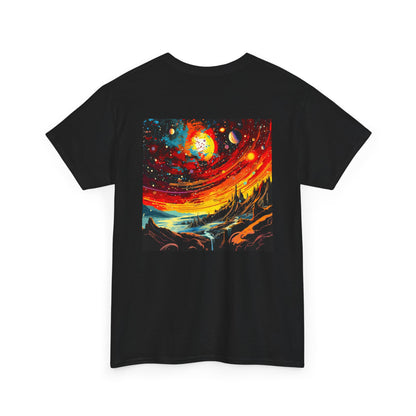 Galactic Sun Tee - Cosmic Comfort Tees - Inspired by Stardust, Suns & Wellness