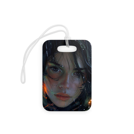 Luggage Tags with Artistic Design, Travel Accessories, Personalized Gift, Unique Travel Tags, Vacation Essentials, Adventure Gear