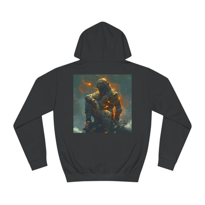 College Hoodie - The Strength Within - Stardust, Event Horizons & Nebulas - Inspired To Reach Within and Find Strength
