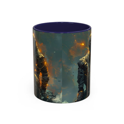 Cosmic Adventure Coffee Mug, Space-Themed Cup for Galaxy Lovers, Gift for Astronomers, Celestial Art Decor, Unique Birthday Present