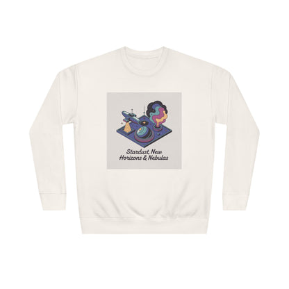 Cosmic Adventure Sweatshirt - Stardust, New Horizons & Nebula Design