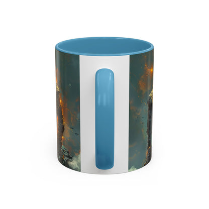 Cosmic Adventure Coffee Mug, Space-Themed Cup for Galaxy Lovers, Gift for Astronomers, Celestial Art Decor, Unique Birthday Present