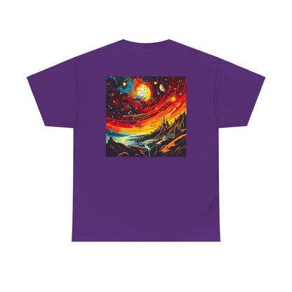 Galactic Sun Tee - Cosmic Comfort Tees - Inspired by Stardust, Suns & Wellness