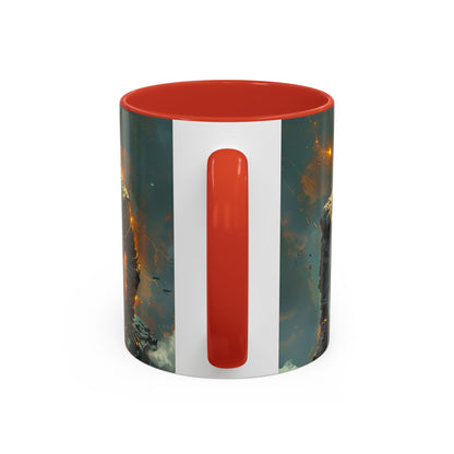 Cosmic Adventure Coffee Mug, Space-Themed Cup for Galaxy Lovers, Gift for Astronomers, Celestial Art Decor, Unique Birthday Present