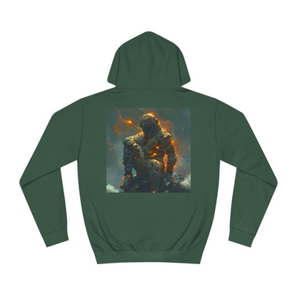 College Hoodie - The Strength Within - Stardust, Event Horizons & Nebulas - Inspired To Reach Within and Find Strength