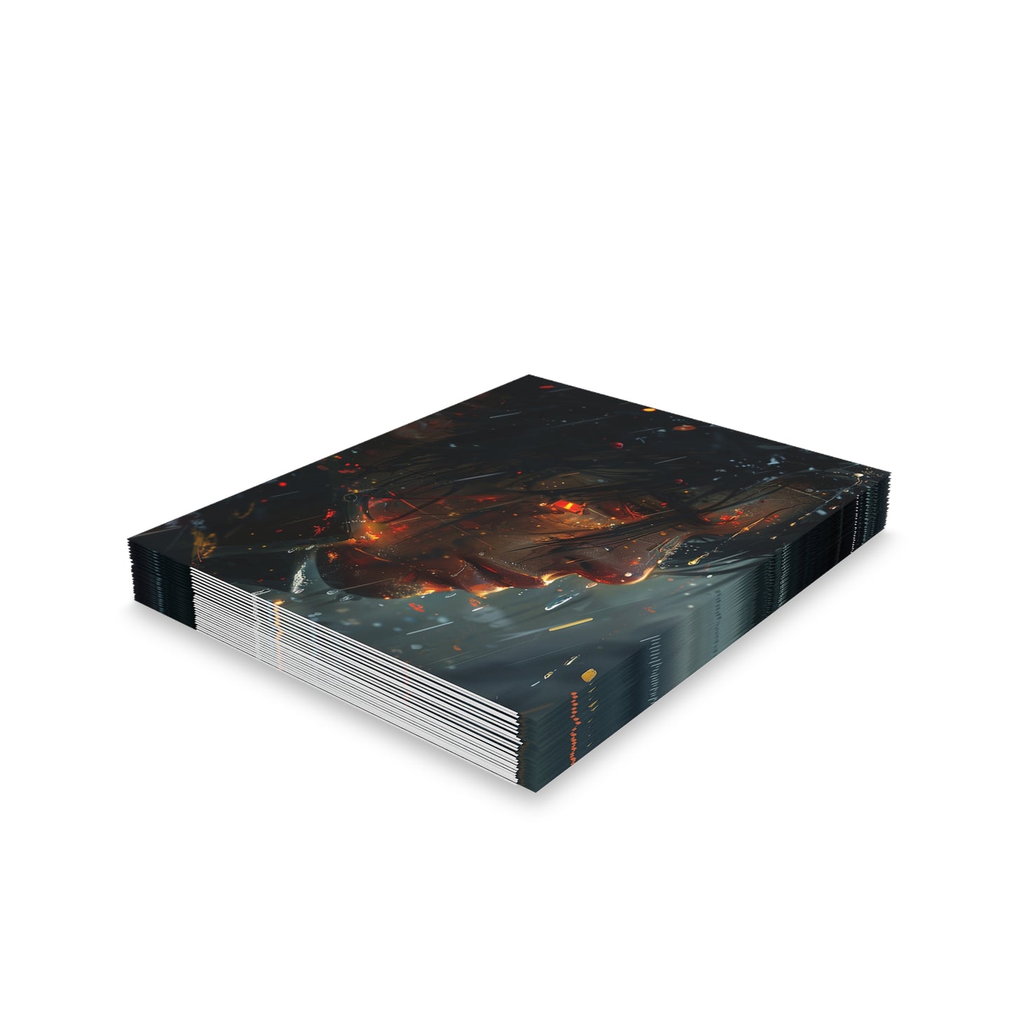 Elegant Blank Greeting Cards Set - 8, 16, or 24 Pack