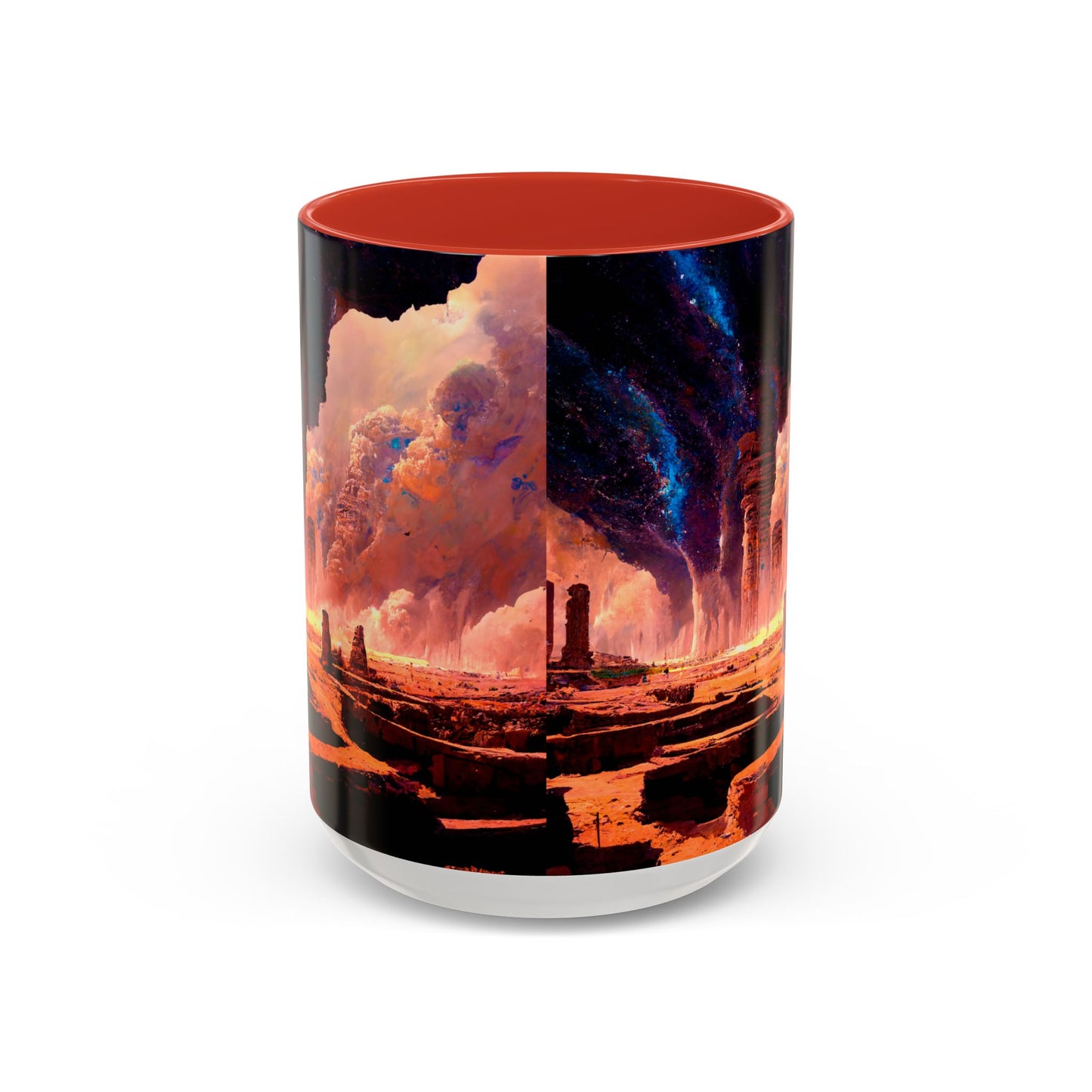 Cosmic Landscape Coffee Mug | Space Art Cup, Gift for Astronomers, Unique Home Decor, Sci-Fi Mug, Coffee Lover's Present