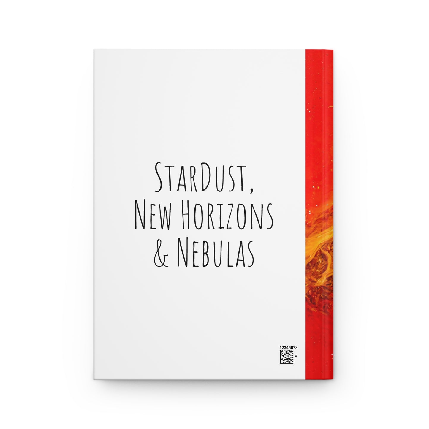 Cosmic Hardcover Journal, Artistic Notebook for Writers, Gift for Students, Note-taking Journal, Space-themed Diary, Creative Writing