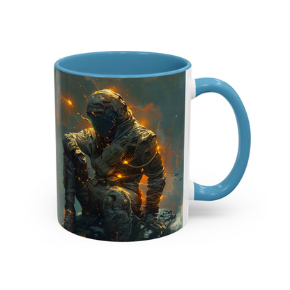 Cosmic Adventure Coffee Mug, Space-Themed Cup for Galaxy Lovers, Gift for Astronomers, Celestial Art Decor, Unique Birthday Present