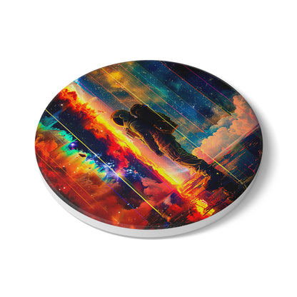 Astronaut Cosmic Ceramic Coaster | Space-Themed Drink Coaster | Gift for Space Lovers, Home Decor, Housewarming, Unique Gifts, [...]