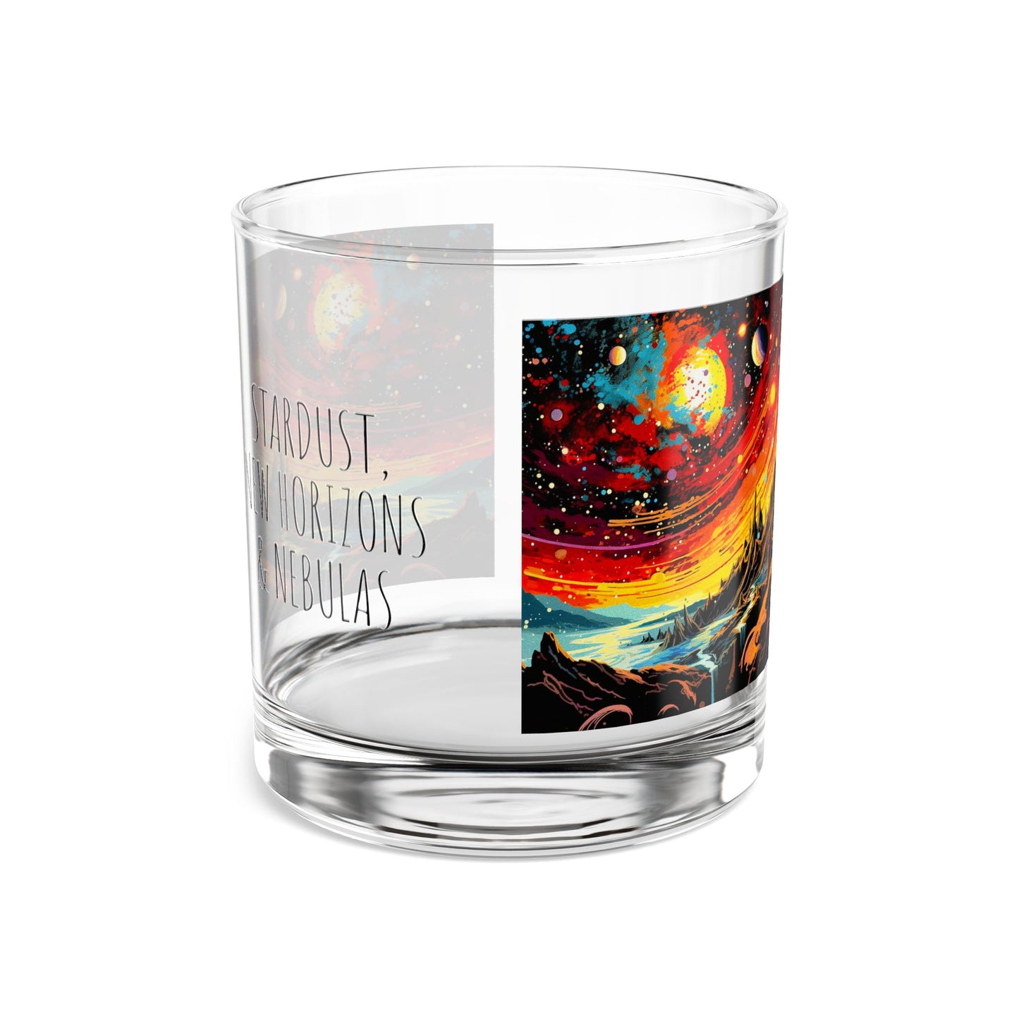 Cosmic Rocks Glass, Space-Themed Drinkware for Stargazers, Unique Gift for Astronomers and Sci-Fi Fans, 10oz Whiskey Glass, Perfect [...]