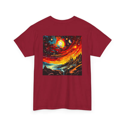 Galactic Sun Tee - Cosmic Comfort Tees - Inspired by Stardust, Suns & Wellness