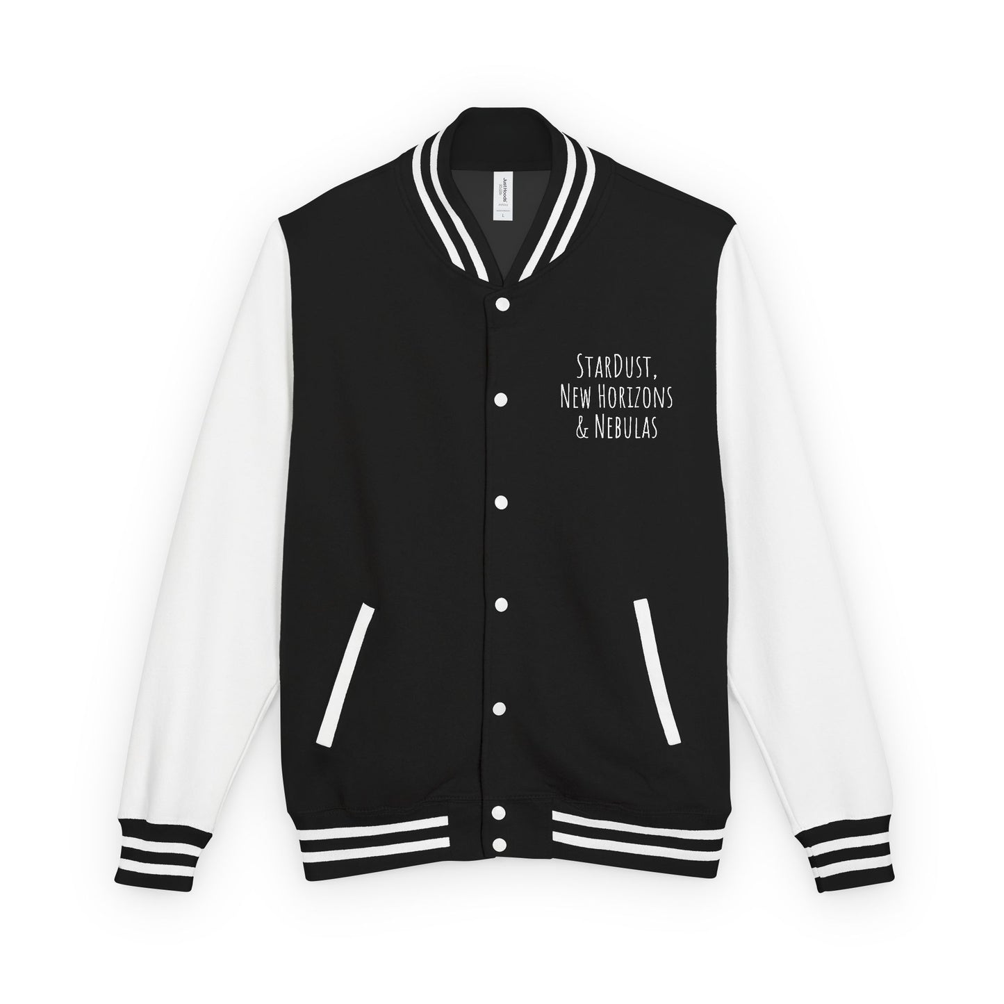 Unisex Heavyweight Letterman Jacket with Inspirational Quotes