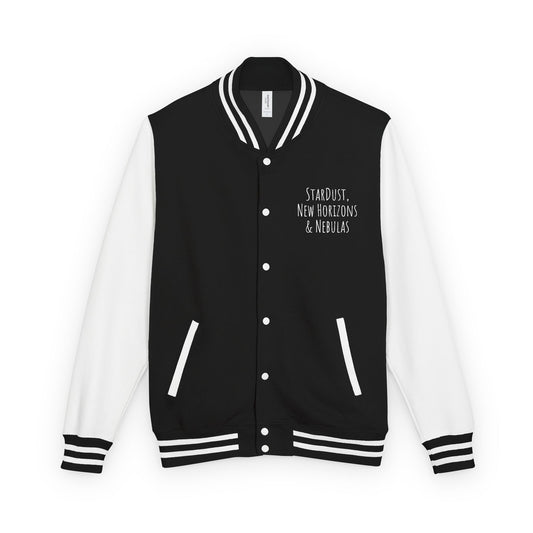 Unisex Heavyweight Letterman Jacket with Inspirational Quotes