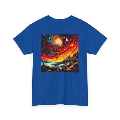 Galactic Sun Tee - Cosmic Comfort Tees - Inspired by Stardust, Suns & Wellness