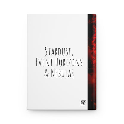 Cosmic Hardcover Journal - Perfect for Stargazers, Dreamers, Writers, Space Lovers, Inspirational Note-Taking