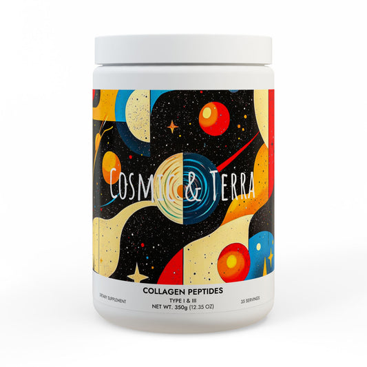 Cosmic Collagen Peptides Type I & III Supplement (350g, 12.3oz)